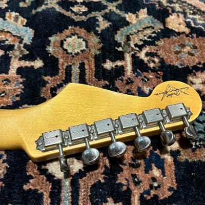 Fender Fender Custom Shop 57 C-shape neck Stratocaster 2019 - Olympic White image 16