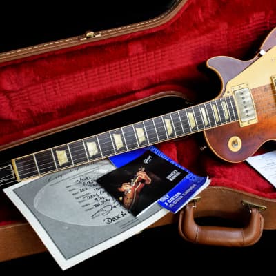 Dax&Co. Refinished and Aged Gibson Les Paul "Dirty Cherry-Burst" Relic W/Case & COA! image 3