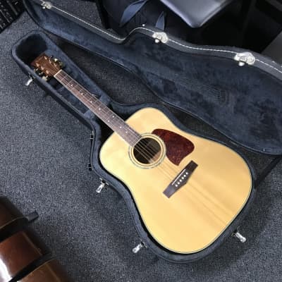 Ibanez Artwood AW-100 acoustic-electric guitar made in Korea 2002 with added fishman matrix infinity pick-up active system with hard case . for sale