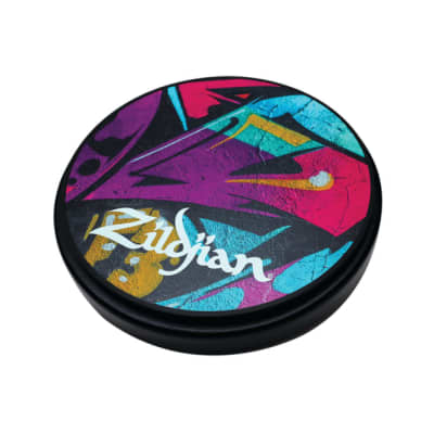 Zildjian ZXPPGAR12 12" Practice Pad 2010s Graffiti image 1