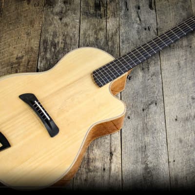 Batson Americana Acoustic Electric Guitar in Gloss Finish w/Hardshell Case image 1
