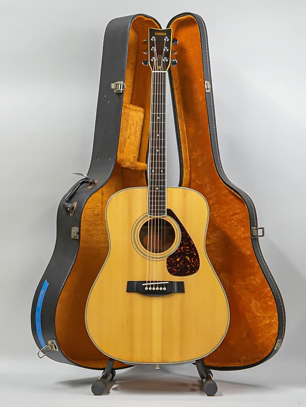 Vintage Yamaha FG 301 Orange Label Acoustic Guitar with Case