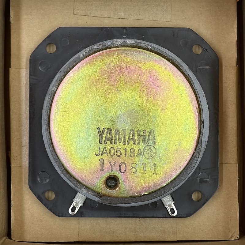 Yamaha NS-10M Tweeter Model JA0518A For Studio Speaker Monitor Matte Black  in NOS Condition with Orig Box Packaging