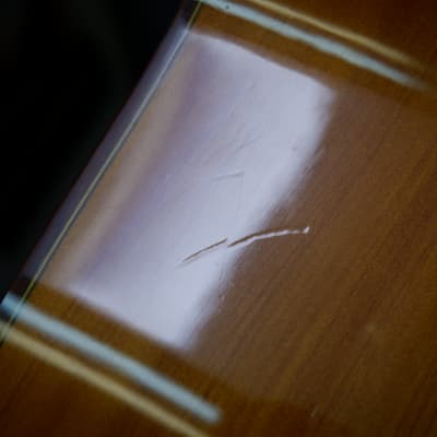 M. G. Contreras Flamenco Student Model 1980's-1990's - Natural with Hard Case & Wittner Mechanical Tuners image 24