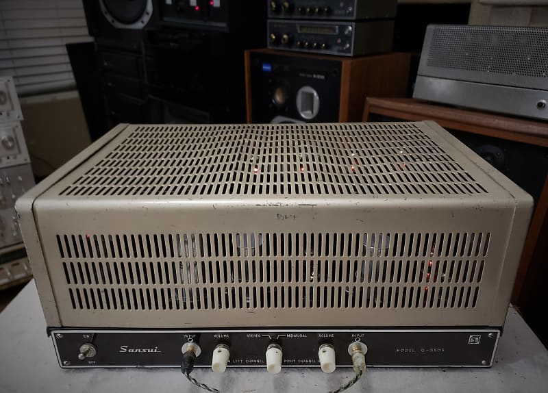 Sansui Q-3535 Stereo Tube Amplifier - First Stereo Amplifier
