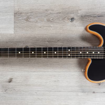 Fender American Acoustasonic Telecaster Guitar, Ebony Fingerboard, Black image 6