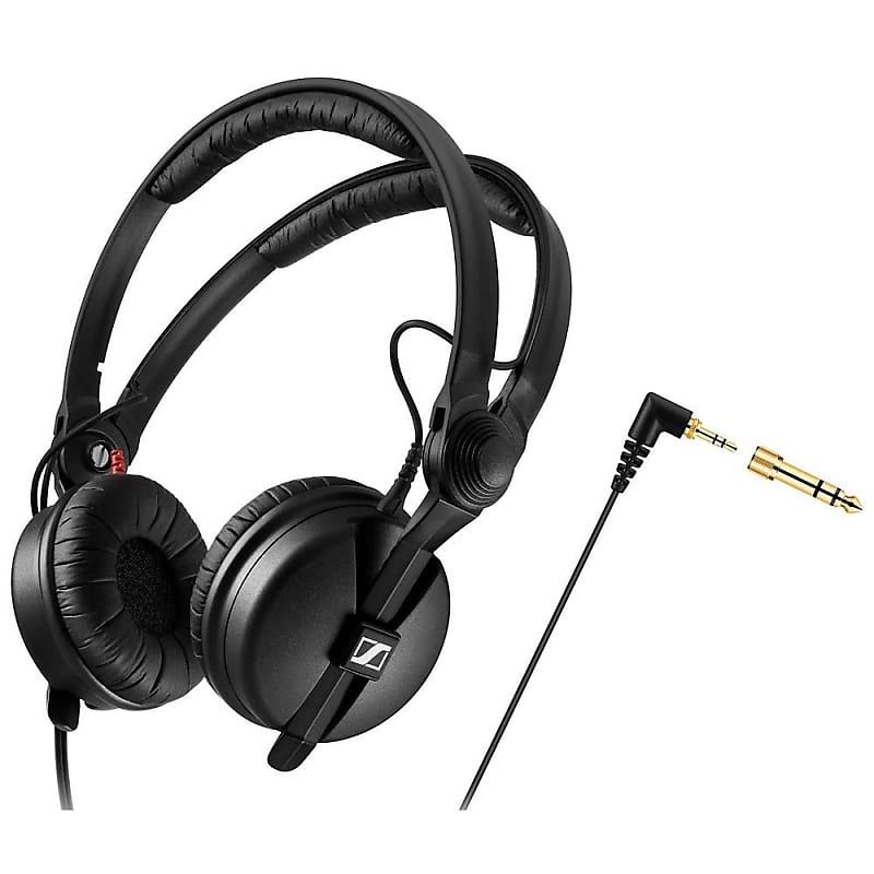 Sennheiser Pro Audio Professional HD 25 On-Ear DJ Headphones Black image 1