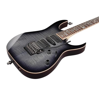 Ibanez RG8570 RG j.custom Guitar, Macassar Ebony Fretboard, Black Rutile image 3