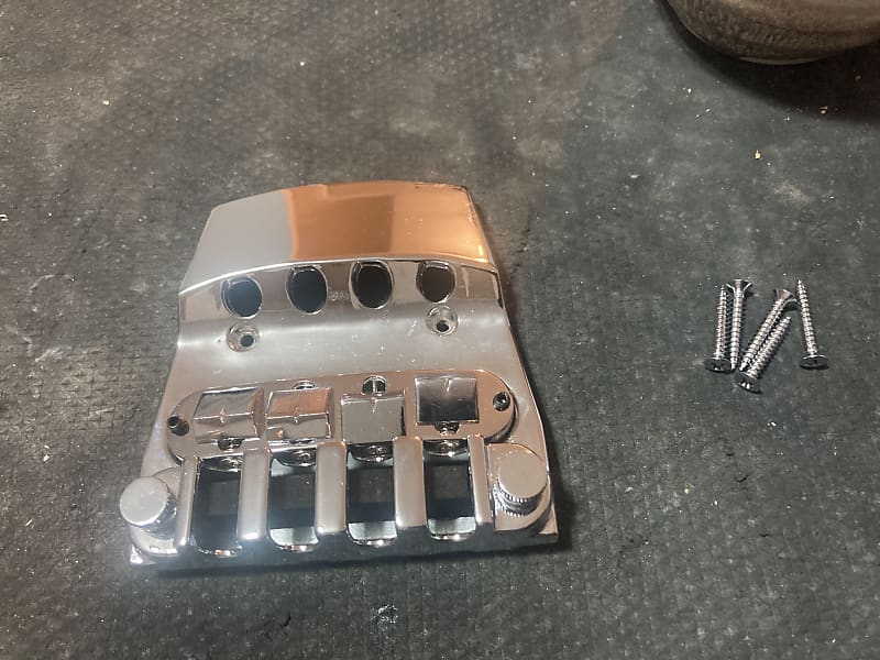 Allparts Rickenbacker bridge Chrome Reverb