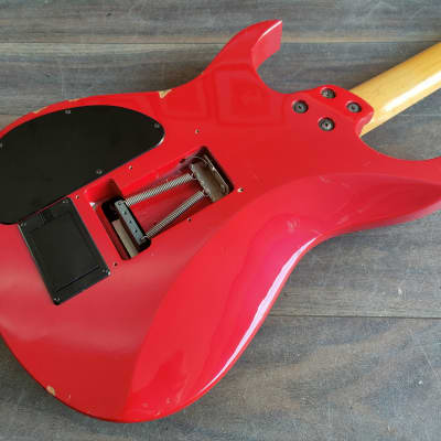 1991 Fernandes Japan FRS-85 Sustainiac Superstrat (Red) w