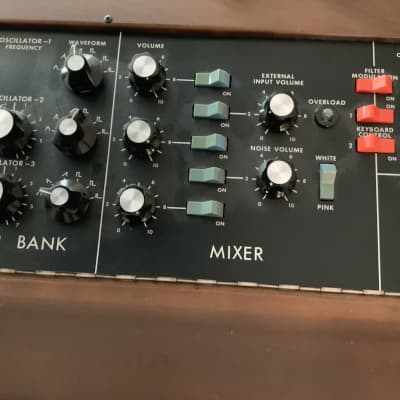 Moog Minimoog Model D Very Good Condition - Recently calibrated, plays perfectly, stable tuning. image 3