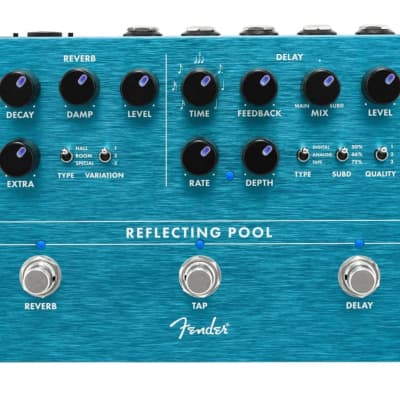 Fender Reflecting Pool Delay & Reverb 2019 - Present - Teal for sale
