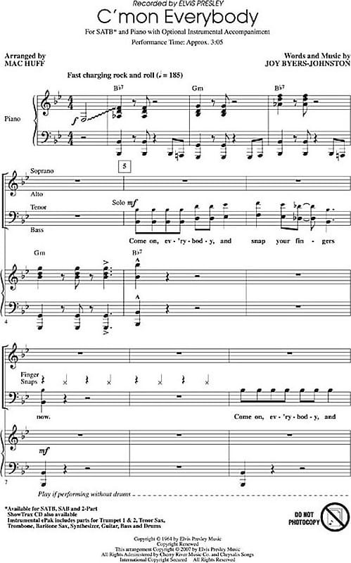 C'mon Everybody Reverb