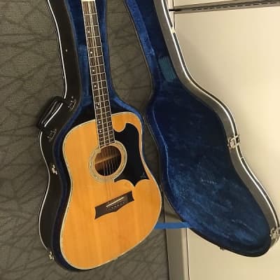 K Yairi YW-600 handcrafted in Japan 1977 vintage acoustic dreadnought guitar excellent with original hard case. for sale