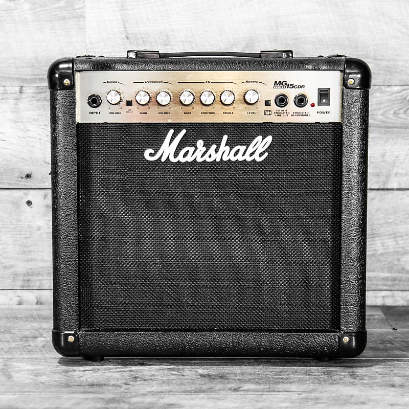 Marshall MG15CDR 15w Combo Guitar Amplifier | Reverb