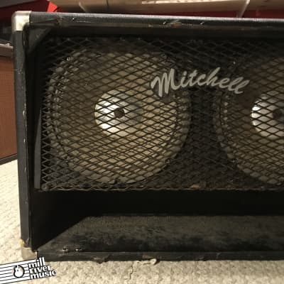 Mitchell Vintage 2x10" Guitar Speaker Cabinet 1970s-80s image 2