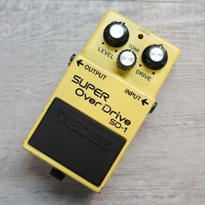 Boss SD-1 Super Overdrive 1981 - 1988 Made In Japan | Reverb