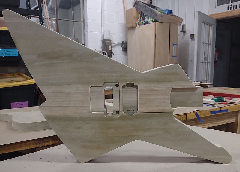 Jackson XStroyer Replica. 2023 Unfinished Poplar Reverb