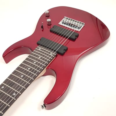 Hadean  ELS 8 MWR Red 8 String Electric Guitar image 6