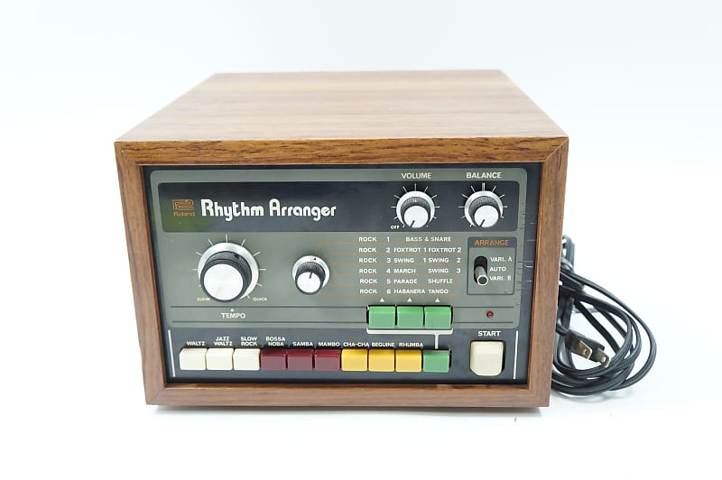 動作確認済み】Roland TR-66 Rhythm Arranger リズムマシーン 1970年代 