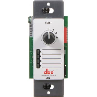 dbx ZC3 Wall-Mounted Zone Controller | Reverb Canada