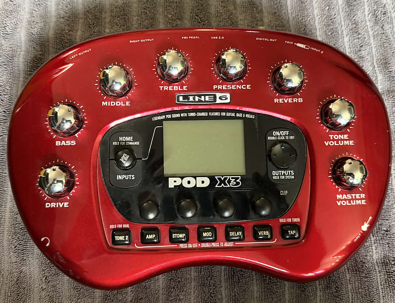 Line 6 POD X3 Multi-Effect and Amp Modeler | Reverb