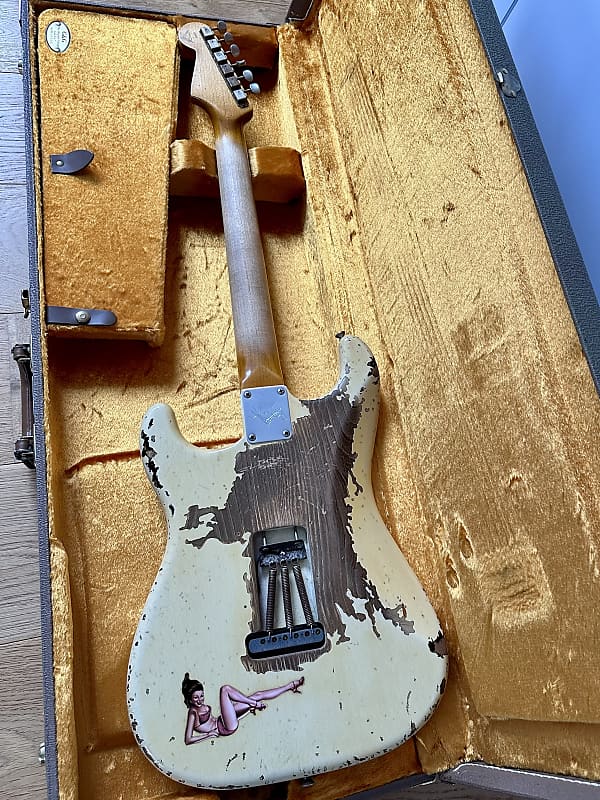 Fender Stratocaster '61 Heavy Relic Pinup Masterbuilt John