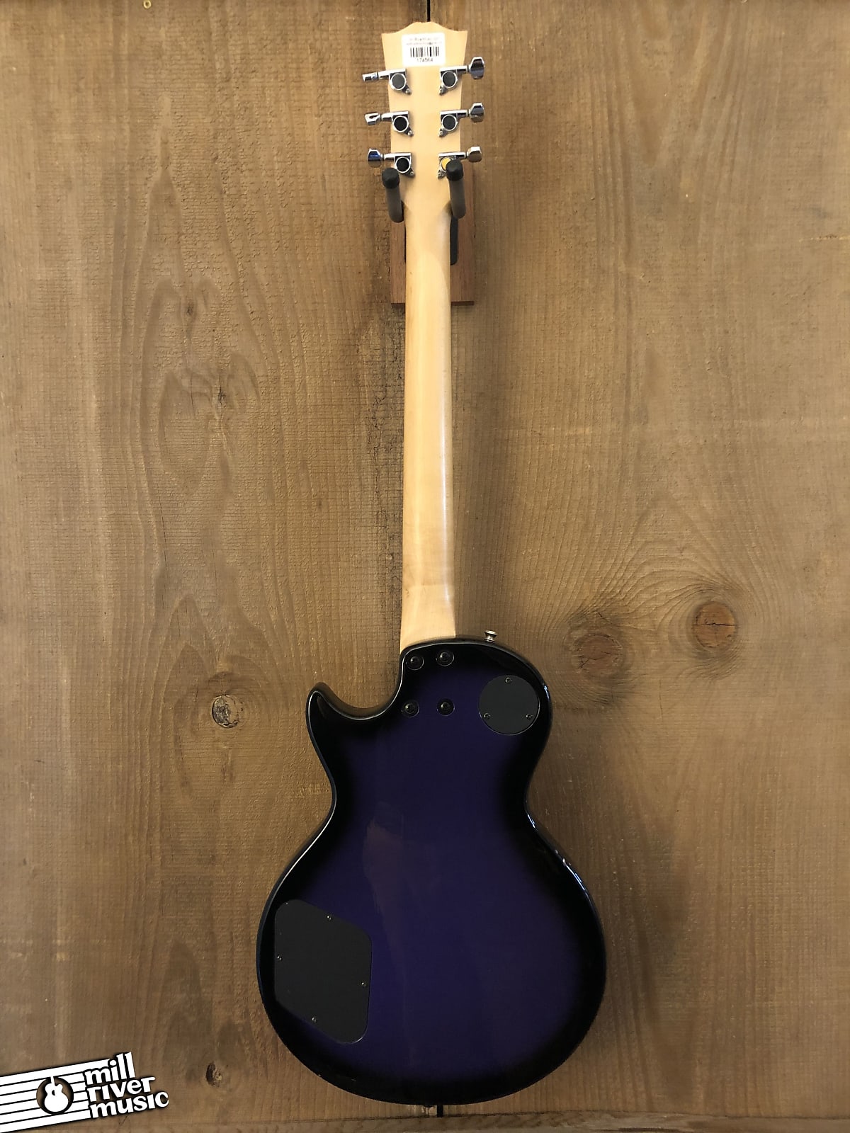 Burny Les Paul Special Junior Copy Singlecut Electric Guitar Purple Burst 1990s