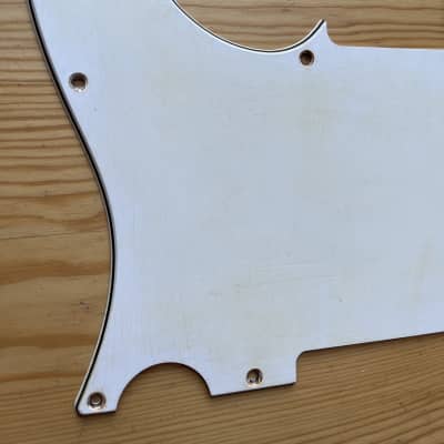 Unbranded Left Handed Esquire Pickguard Relic/Distressed White for Fender image 2