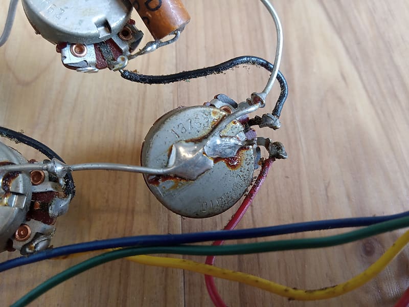 Vintage 1963 Kay Speed Demon Guitar Wiring Harness! CTS Pots