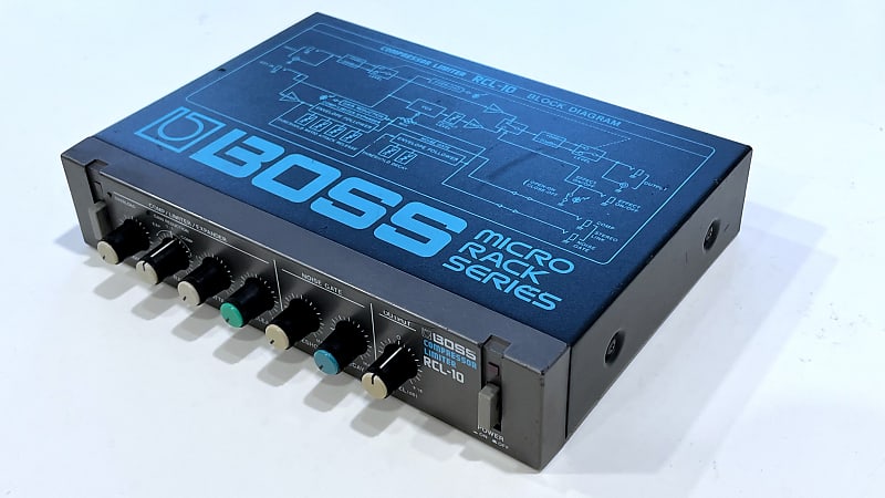 Boss RCL-10 Micro Rack Series Compressor Limiter FAST SHIP