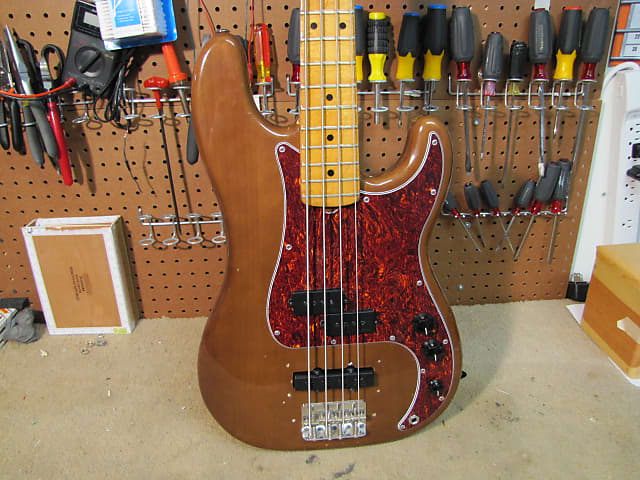 Fender Precision Bass Custom 1973 Mocha image 1