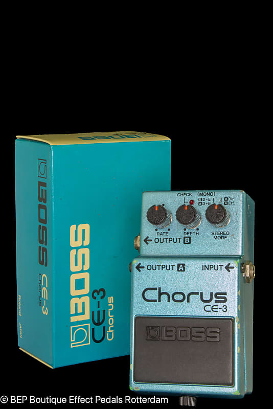 Boss CE-3 Chorus Ensemble Guitar Effect Pedal - Made In