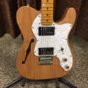 Squier Classic Vibe '70s Fender Telecaster Thinline 2021 Natural Quilted Maple Back!