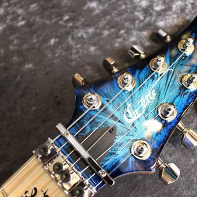 G-Life Guitars G-Phoenix Custom Ⅶ Stardust Blue Moon [7 string][Made in Japan][IKE011] image 8