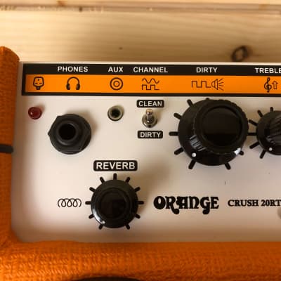 Orange Crush 20RT 1x8" 20W Combo Guitar Amp with Reverb and Tuner image 4