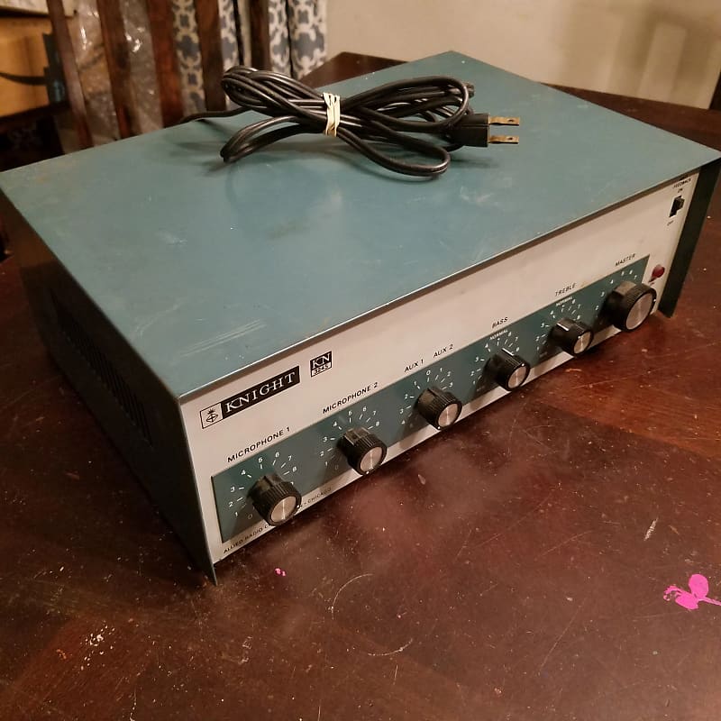 Knight KN3245 Mono 45Watt PA Tube Amplifier 6L6GC pushpull Reverb