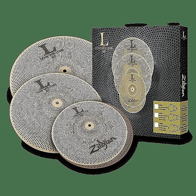 Zildjian LV468 14/16/18 Low Volume L80 Cymbal Pack image 1