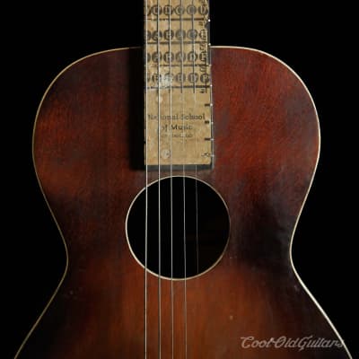 Vintage 1920s-30s Stromberg-Voisinet Acoustic Guitar image 5