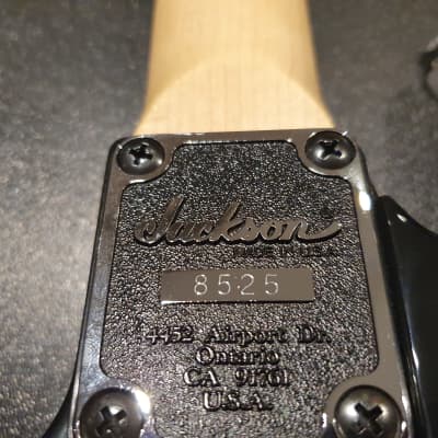 Jackson USA Custom Shop Def Leppard Tour Played Phil Collen Hand-Painted Splatter Signed Guitar PC1 image 23