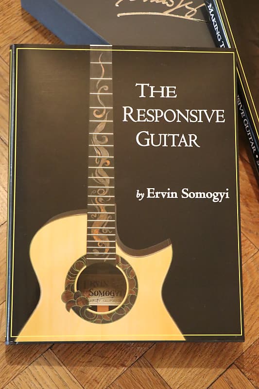 Ervin Somogyi (boxed/gift set of two books) The Responsive Guitar + Making  The Responsive Guitar