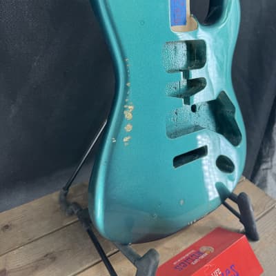 Real Life Relics Strat® Stratocaster® Body Sherwood Green image 4