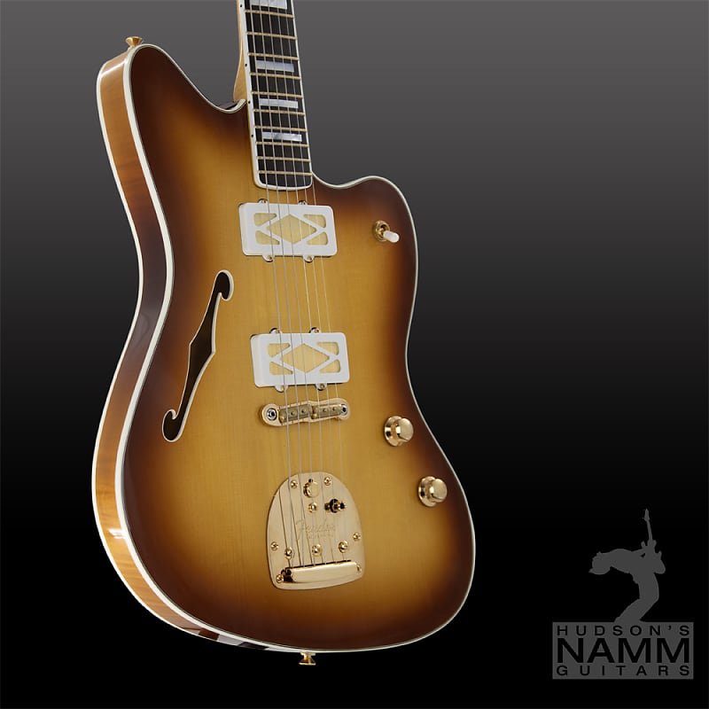 【2025秋冬新作】 2020 Hollowbody Top Bent NOS Masterbuilt Display NAMM Fender ギター