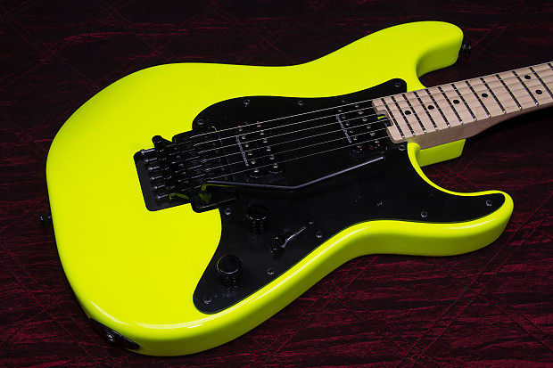 Charvel neon outlet yellow