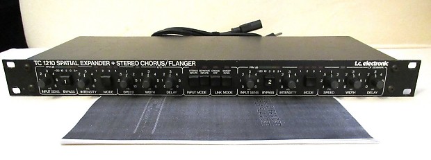 TC ELECTRONIC 1210 TC1210 Spatial Expander + Stereo Chorus Flanger