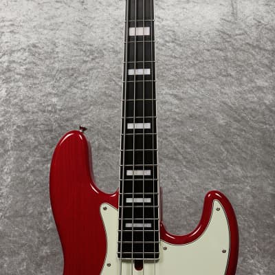 MOON JB-4A Active Transparent Red (S/N:57811) (12/04) | Reverb