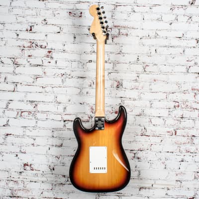 Aria - S-Style - Electric Guitar - MIJ 3-Tone Sunburst - x4238 (USED) image 8