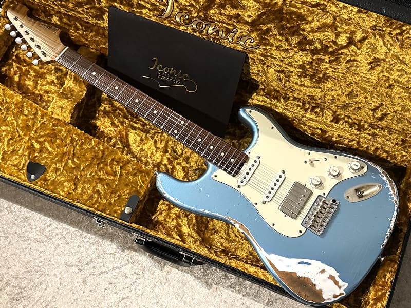 お礼や感謝伝えるプチギフト Modern Vintage Guitars Iconic 62S Blue Ice Relic Heavy ギター