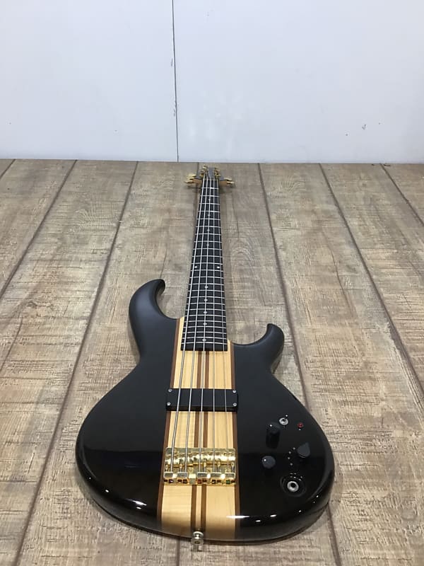 Aria Pro II SB-1000/5B 2009 Black rare 5-string active Super Bass made in  Japan in rare black color