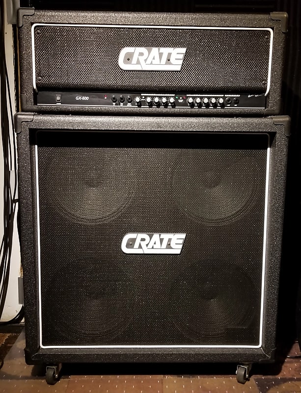 Crate GX600 Head & Matching Bottom Cab Reverb